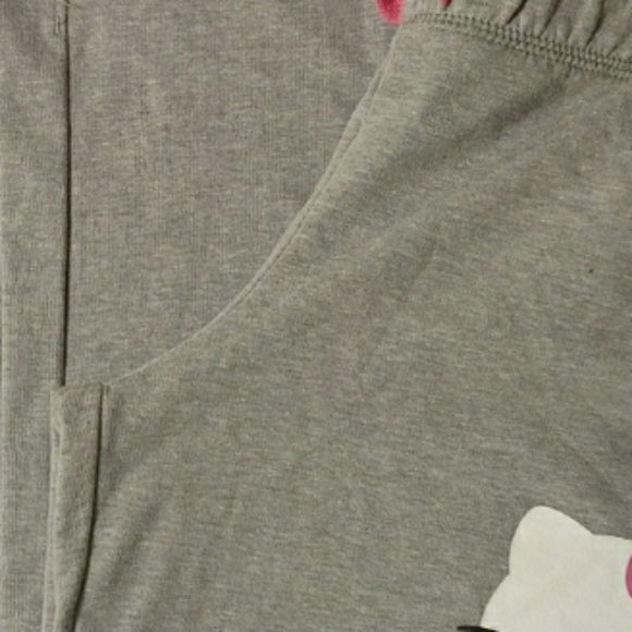 Hello Kitty Logo Gray Sweatpants XS to Small - Picture 7 of 7
